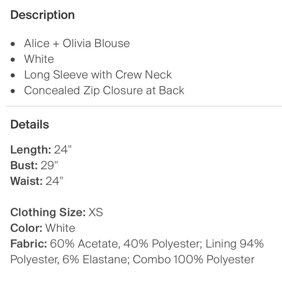 Alice + Olivia top - Picture 4 of 4